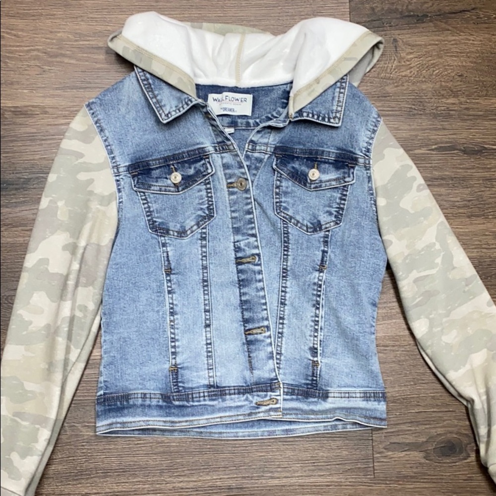 Camo Jean jacket
